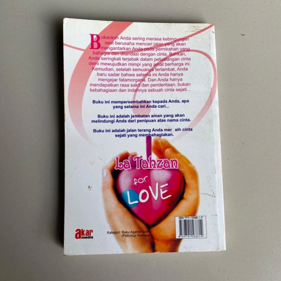 Buku La Tahjan for LOVE Najla Mahfuzh