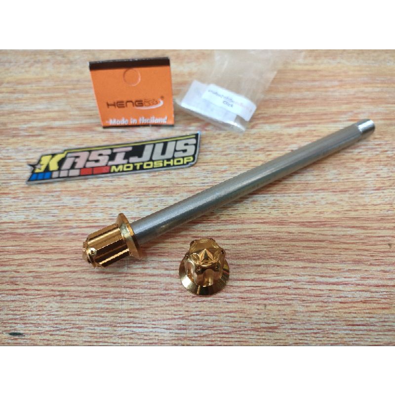 as roda click gold baut probolt as roda vario 125/150 gold original heng