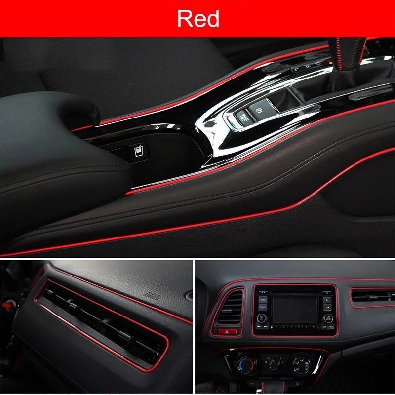 Strip cover trim panel Pintu Mobil Universal flexible Panjang 5m / 3m