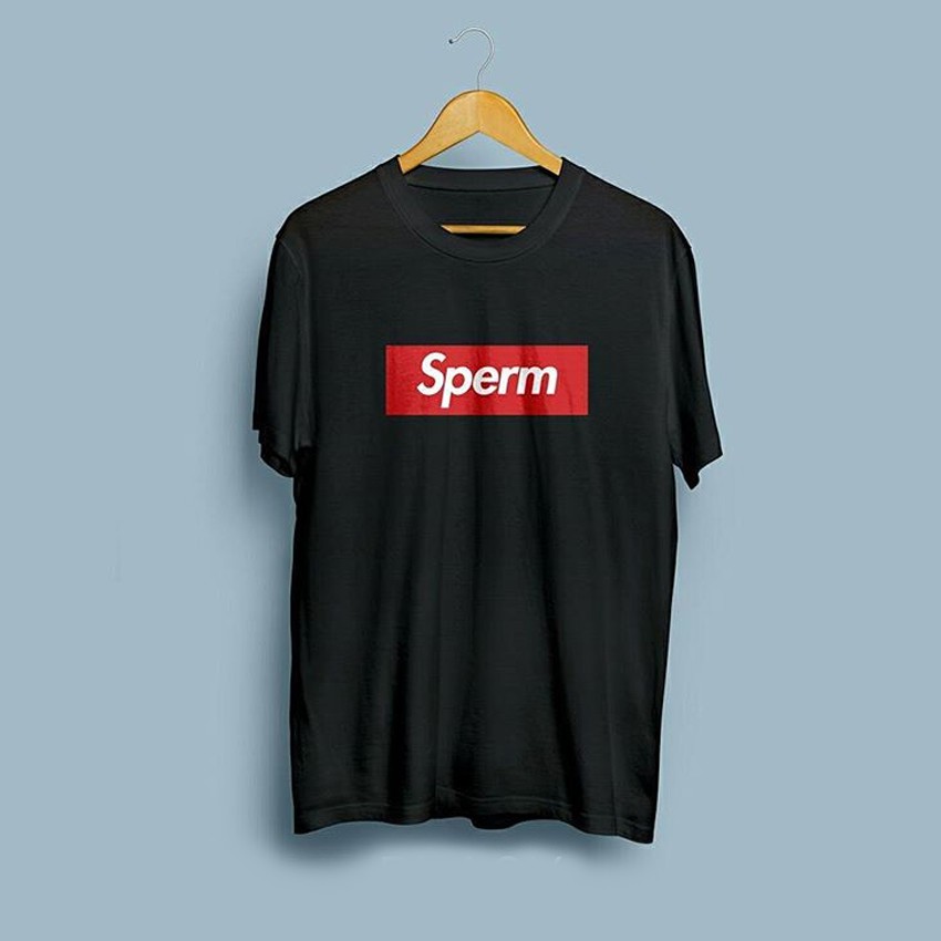 Brother Store Kaos Sperm Red - Black Premium