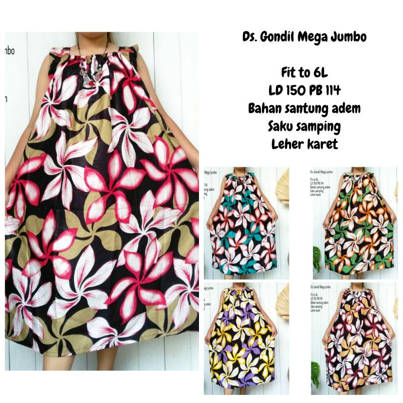 daster yukensi jumbo ld 150cm