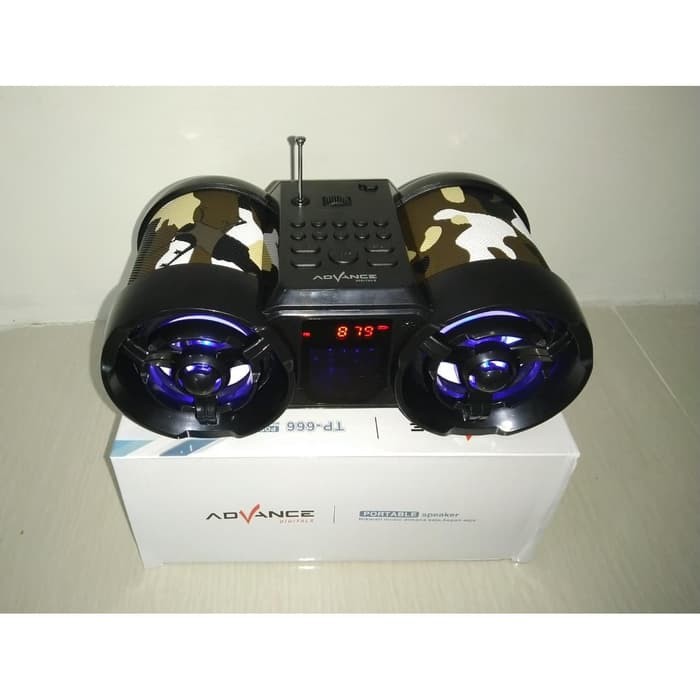 Speaker Murottal Al Quran - Advance TP 666 Plus Remote dan MMC 16GB