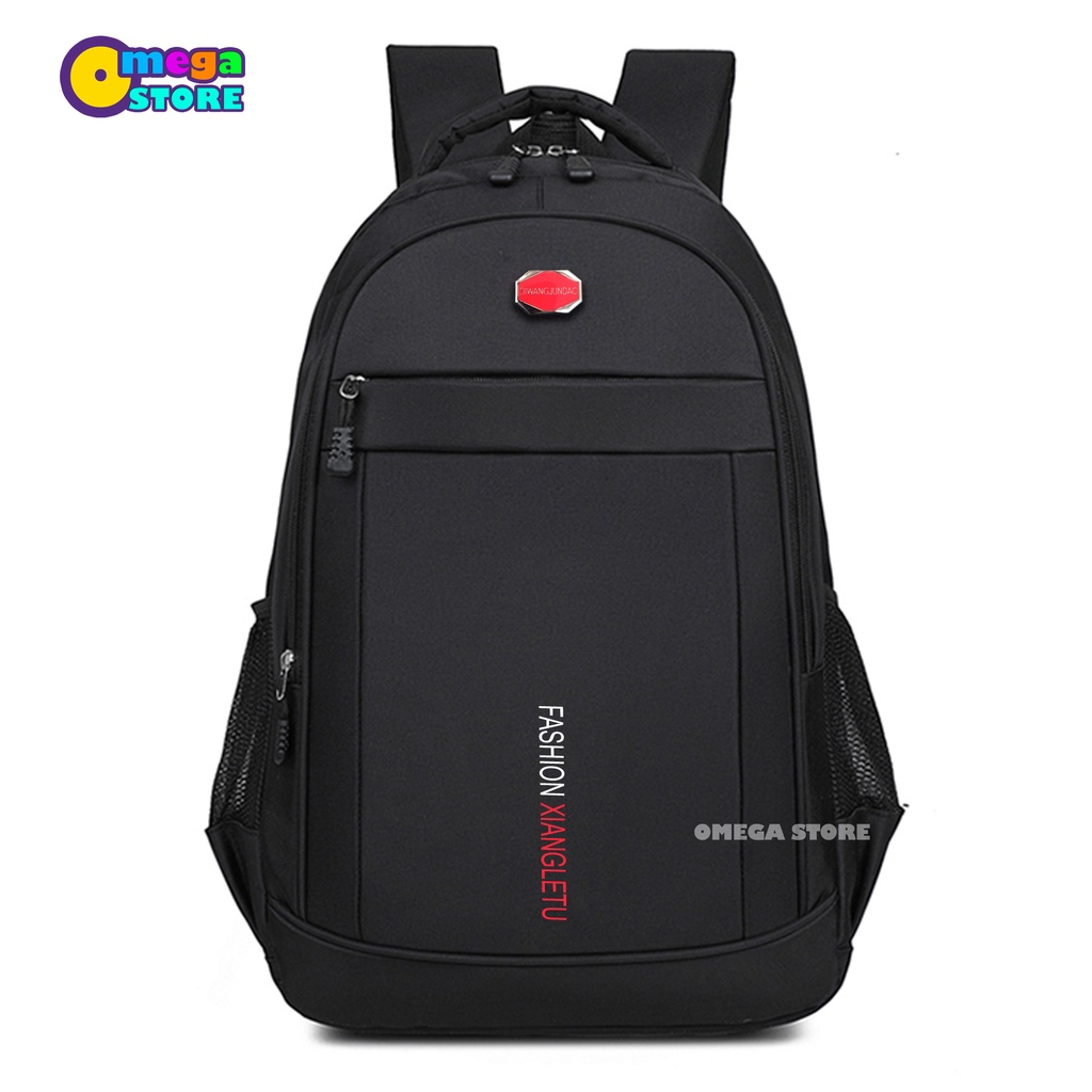 [O&amp;S] Tas Ransel Pria Kuliah Tas Sekolah Kekinian Backpack Pria Best Quality-OS127