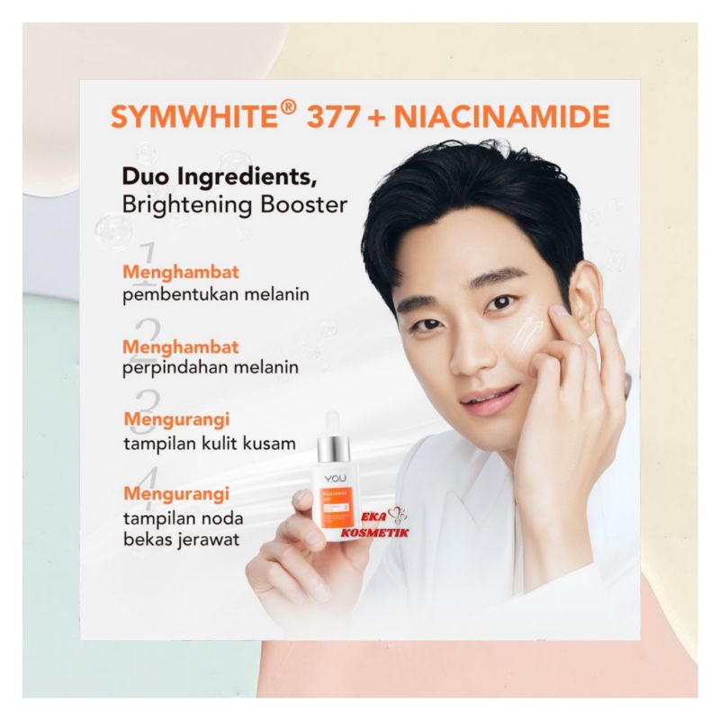 ❣️ EKA KOSMETIK ❣️ Y.O.U Radiance Up Antioxidant Serum 20ml
#TermurahHanyaDiEkaKosmetikCirebon
