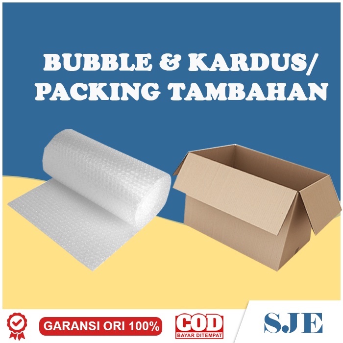 

Tambahan Kardus & Bubblewrap