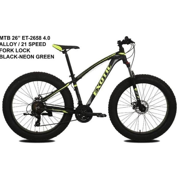 Sepeda MTB 26 Exotic 2658 Fatbike