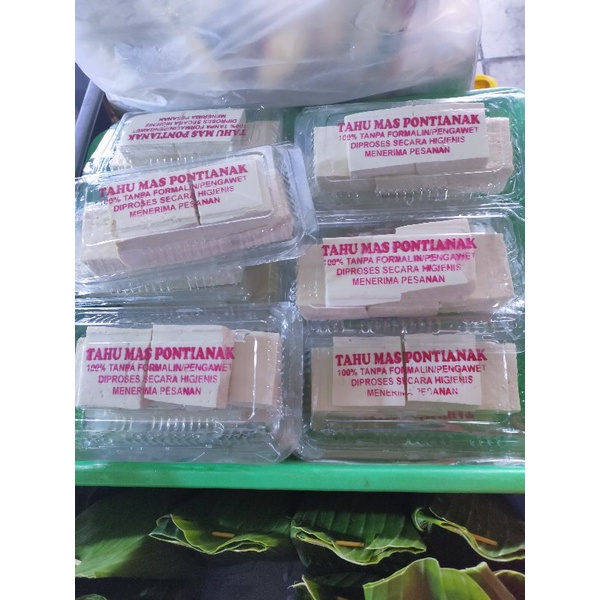 

Tahu mas pontianak mentah