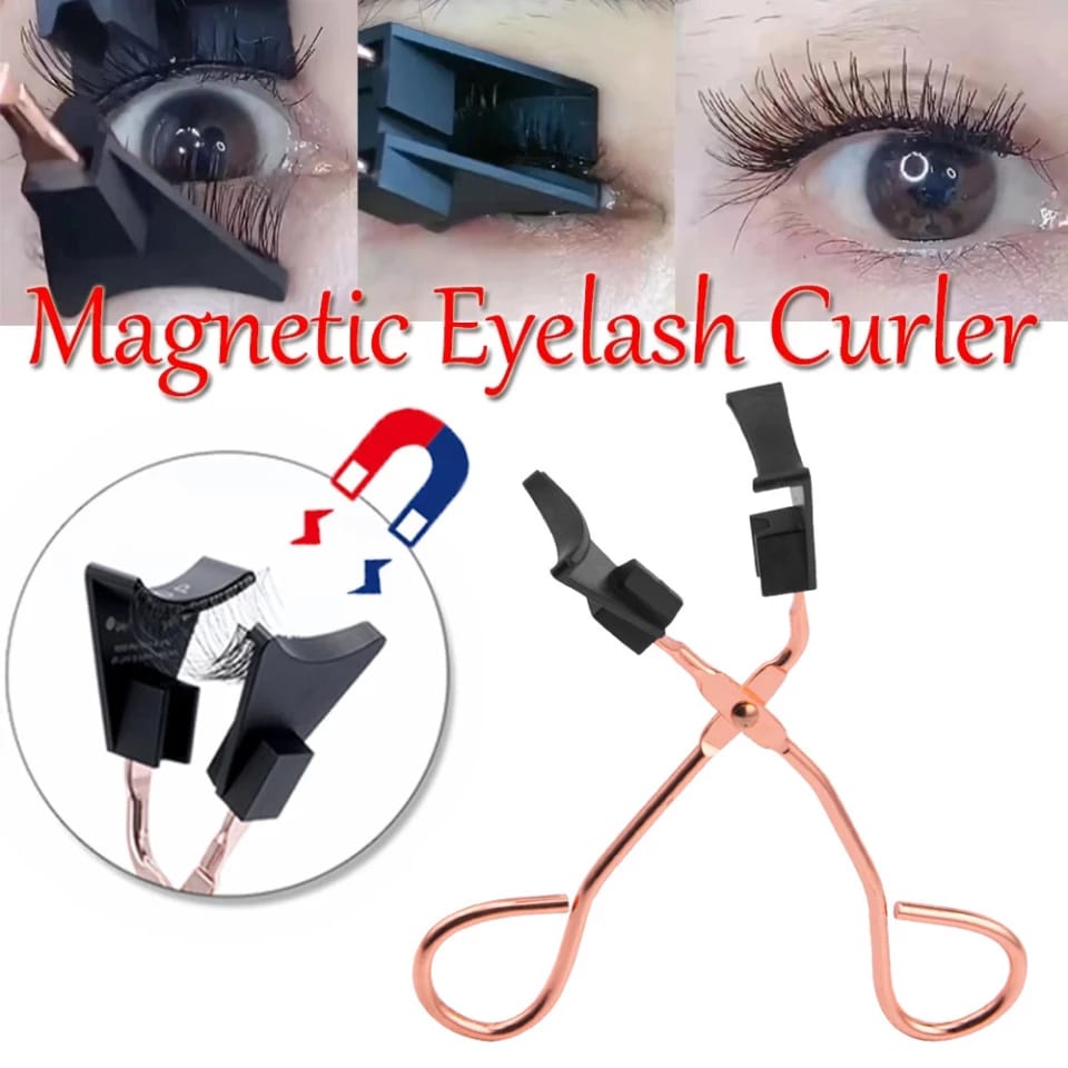 MAGNETIC Penjepit Bulu Mata Magnet False Eyelash Curler Magnetik Untuk Makeup/Kosmetik Wanita