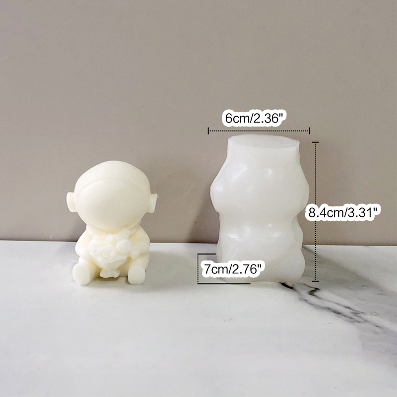 Siy Cetakan Plaster Aromaterapi Bahan Silikon Untuk DIY Perhiasancraft