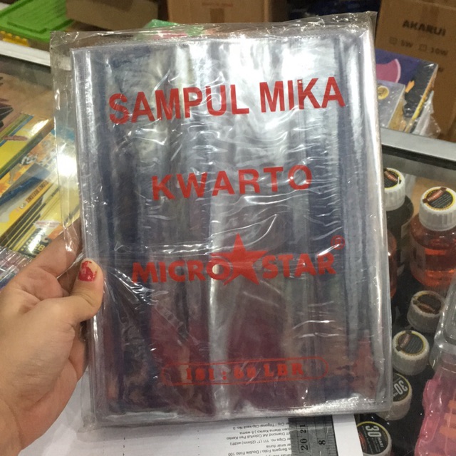 

Sampul mika quarto kuarto 10 lembar
