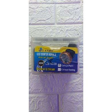 Headlamp / senter kepala LANBO super terang 38w