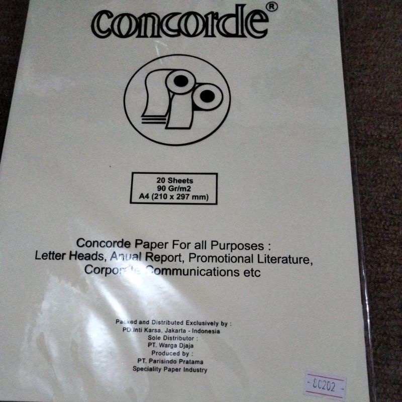 

Concord A4 90gr ( 80202 )
