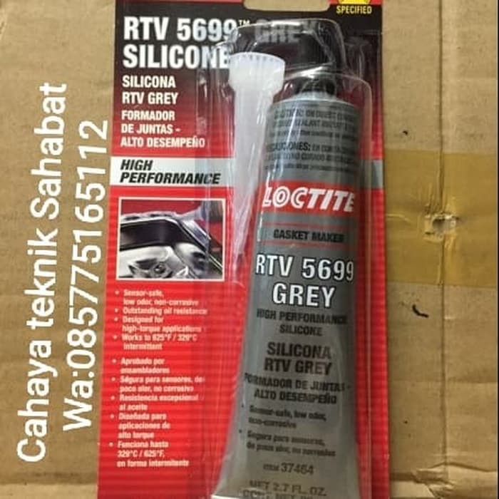 LOCTITE 5699 SILICONE RTV GREY/LOCTITE GREY RTV/LEM GASKET