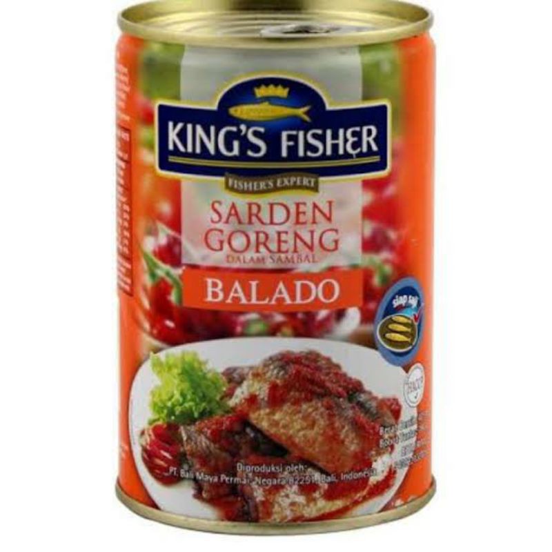 Kings Fisher Sarden Balado 425 gr