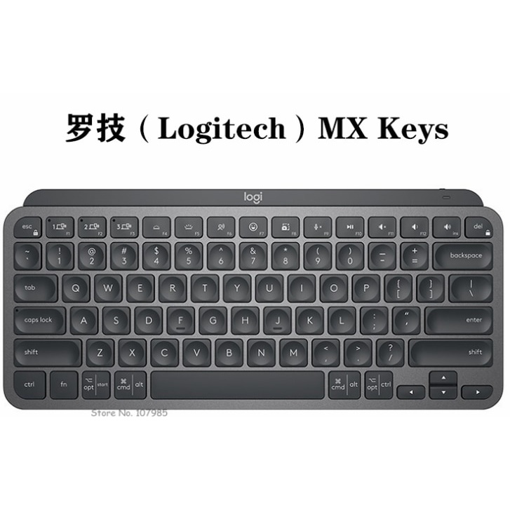 Skin Cover Pelindung Keyboard Wireless Bluetooth Mini Bahan Silikon Transparan Anti Debu Untuk Logitech Mx