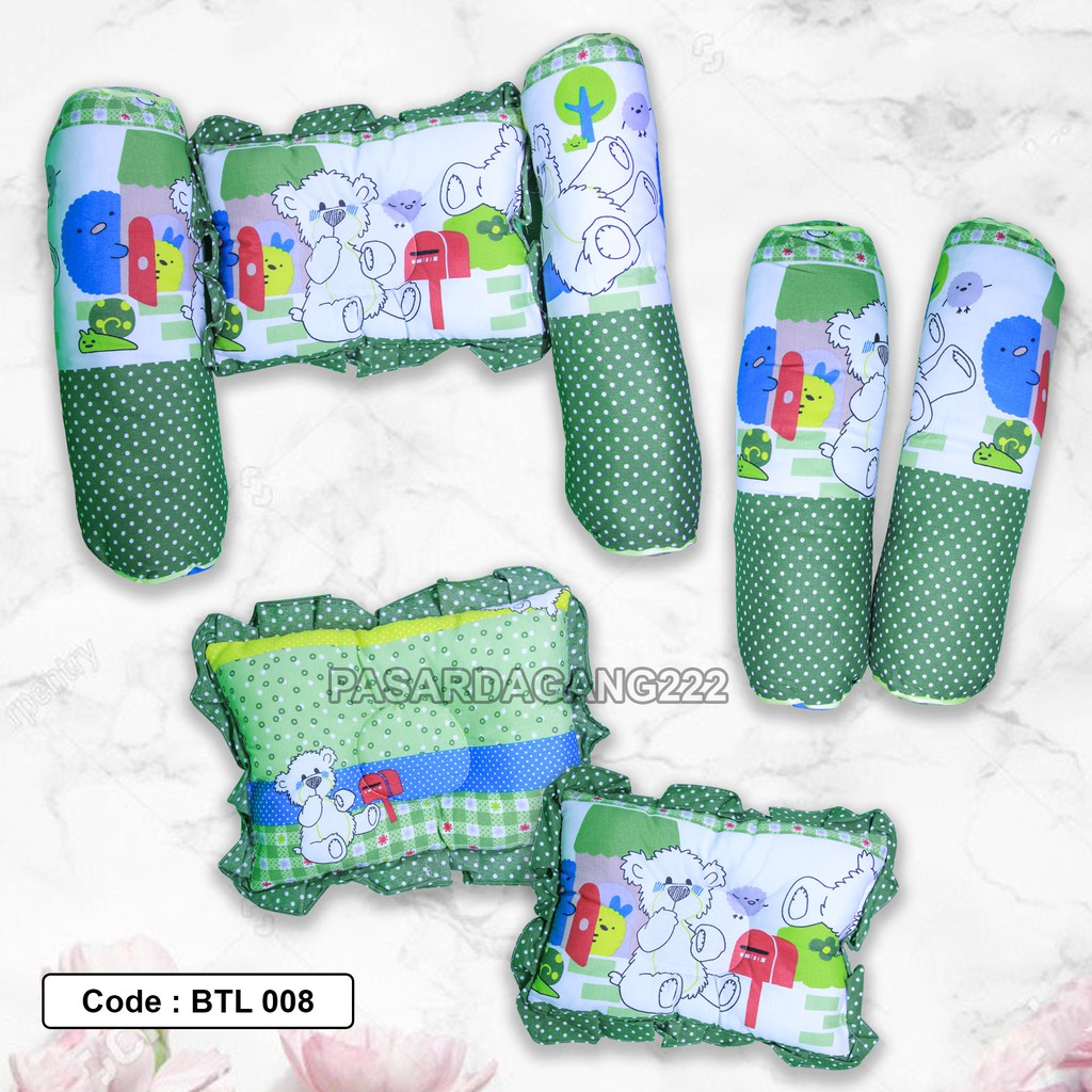 Bantal Guling 3IN1 Set Bayi BTL008