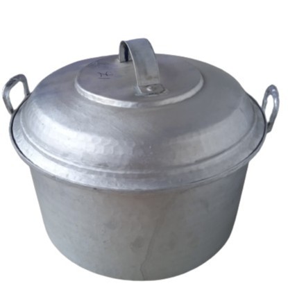 Panci Sayur Cangklek Jumbo Tebal Khas Garut Diameter 37cm Besar Kuah Aluminium Garut Perlengkapan Da