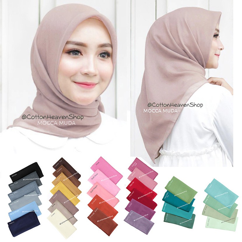 Paling Baru Kerudung  Mocca  Muda The Fashion Eggplant