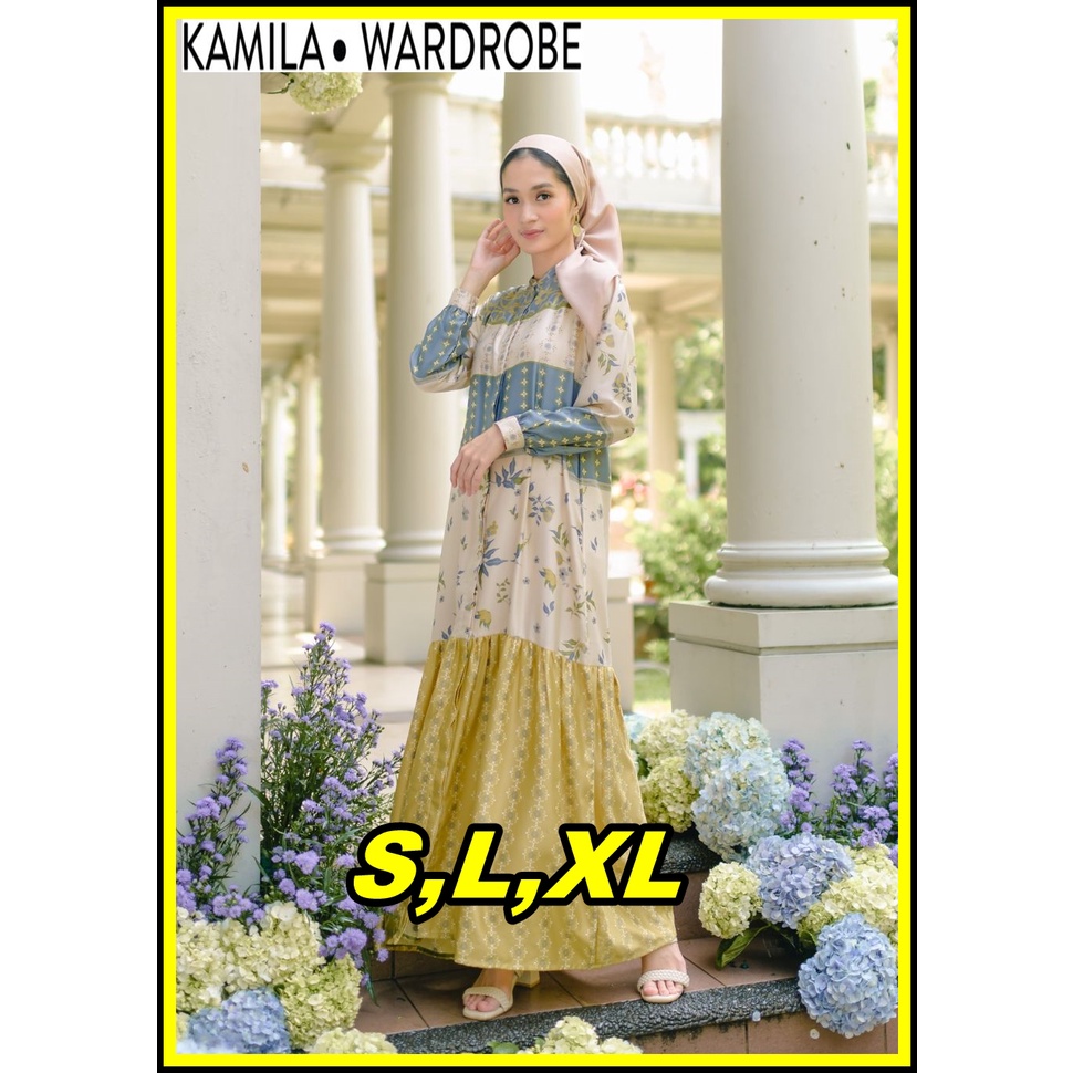 dress jelma cahya kamila wardrobe - jelma dress kamila wardrobe