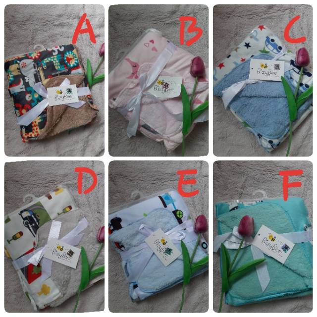Selimut Carter BizyBee Double Fleece