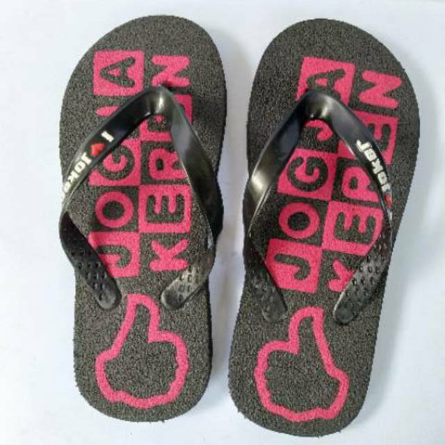 (BISA COD) SANDAL JOGJA KEREN JEMPOL COCOK UNTUK PRIA DAN WANITA - SOUVENIR MURAH KHAS JOGJA