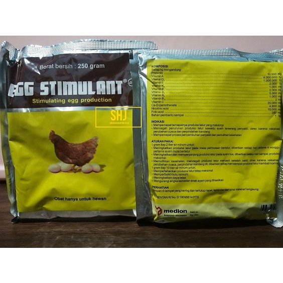 EGG STIMULANT 250 GR (MULTIVITAMIN UNTUK AYAM PETELUR)