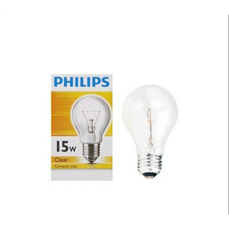 Bohlam Pijar Classic 15W Philips