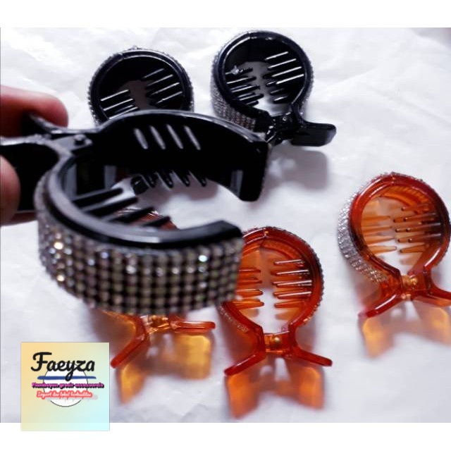 Jepit rambut ikan permata isi 6 pcs luxgrosir