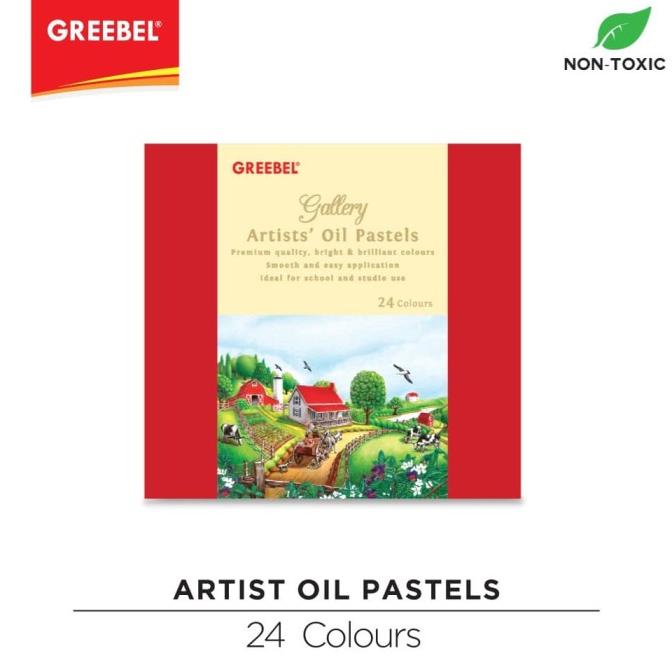 

GREEBEL Artist Oil Pastel 24 Warna