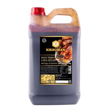 

Kikkoman Teriyaki Lada Hitam Sauce Halal Jerigen 5,7 Kg