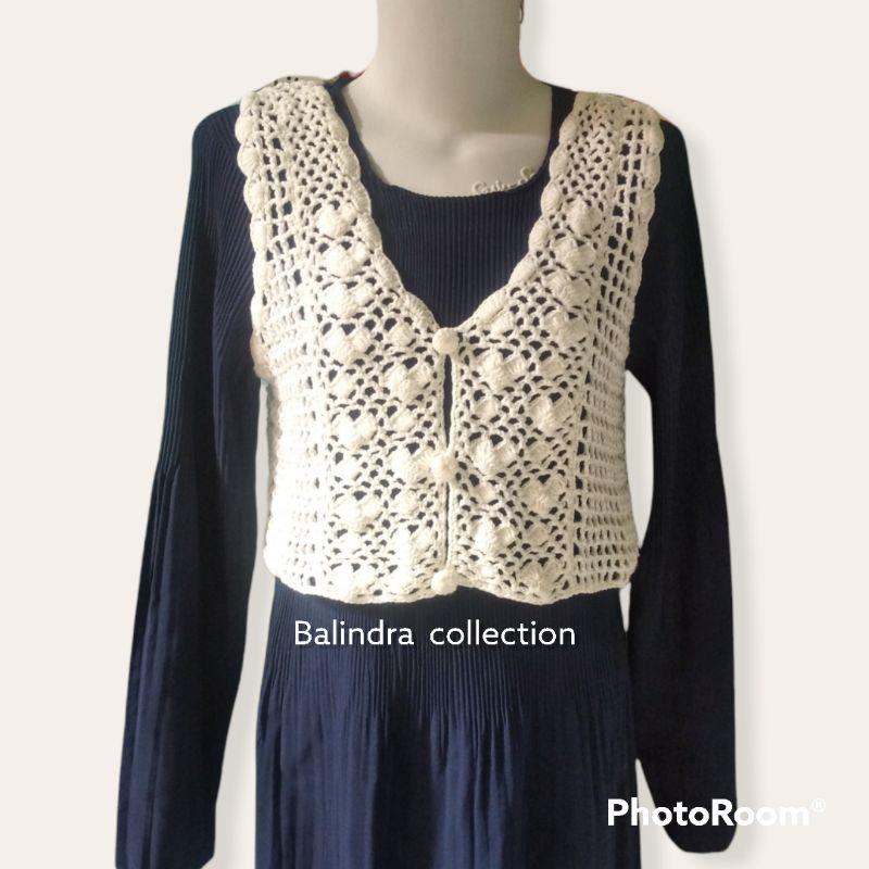 ROMPI GAMIS // ROMPI HIJAB // VEST RAJUT