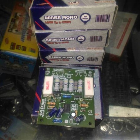 Kit ocl 140w driver power amplifier mono