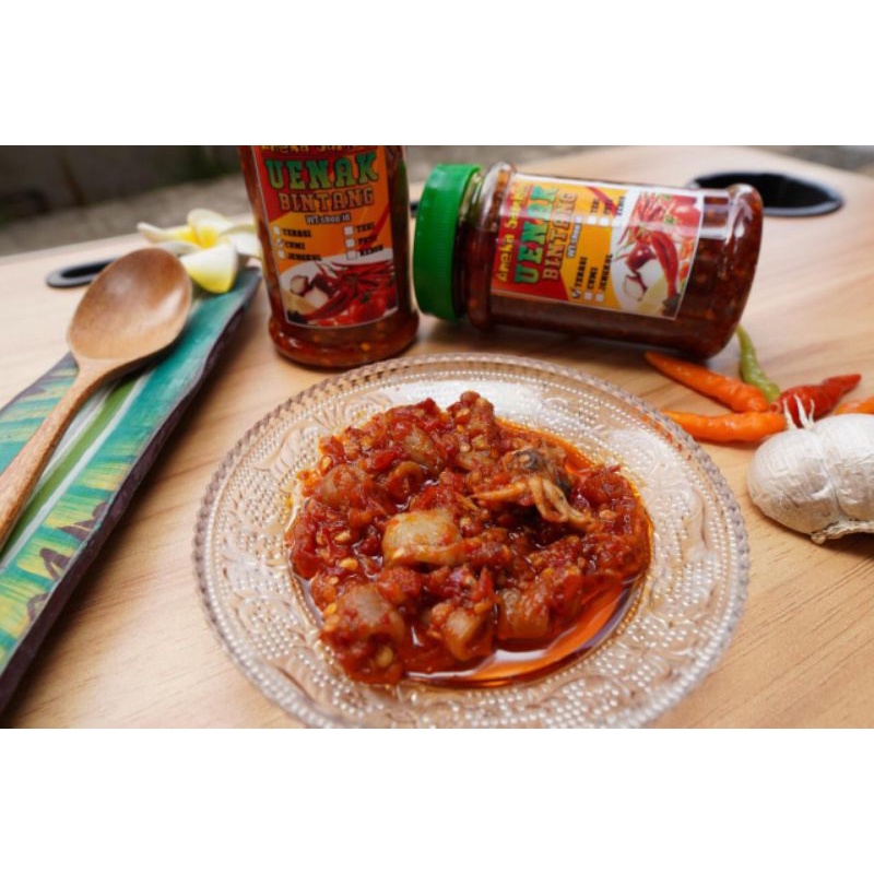 

5 free 1 Sambal Uleg 200 gram cumi/bawang/jengkol/tongkol /Teri