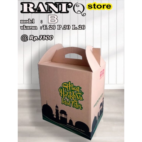

KARDUS PARSEL, BOX PARCELL, PARCEL KUE min order 20 pcs