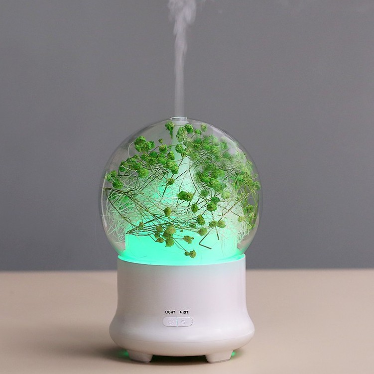 Diffuser | Diffuser 7 Color Led-100 Ml | Oil Diffuser | Imortal Etena Flower Humidifier Elegant Oil Diffuser