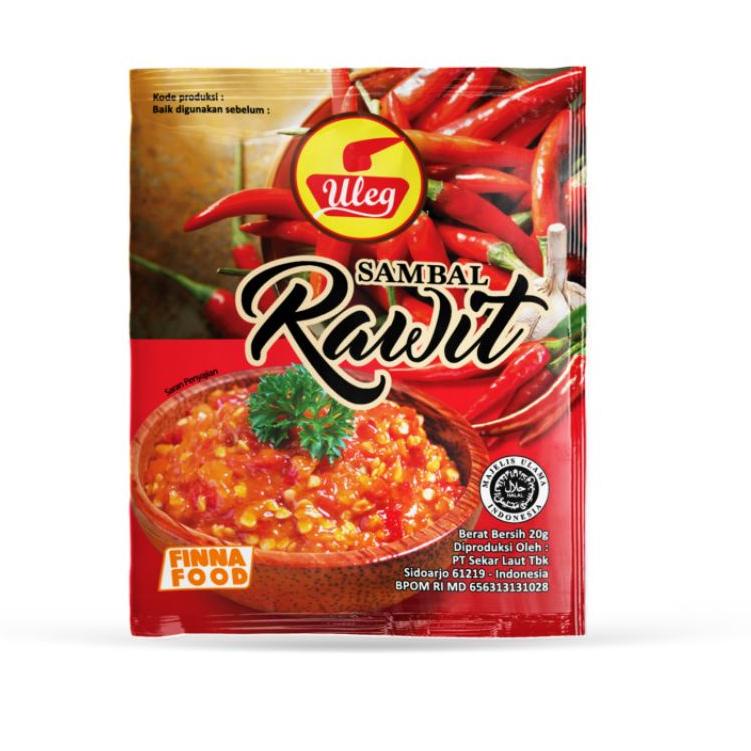 

↭ Finna sambel uleg renteng (10 x 20gr) ㅎ