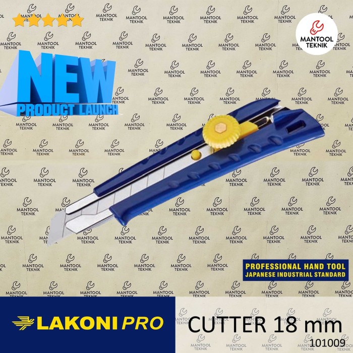 

Nikmati Cutter 18 Mm Lakoni Pro Cutter Pisau Potong Utility Knife Hot Sale