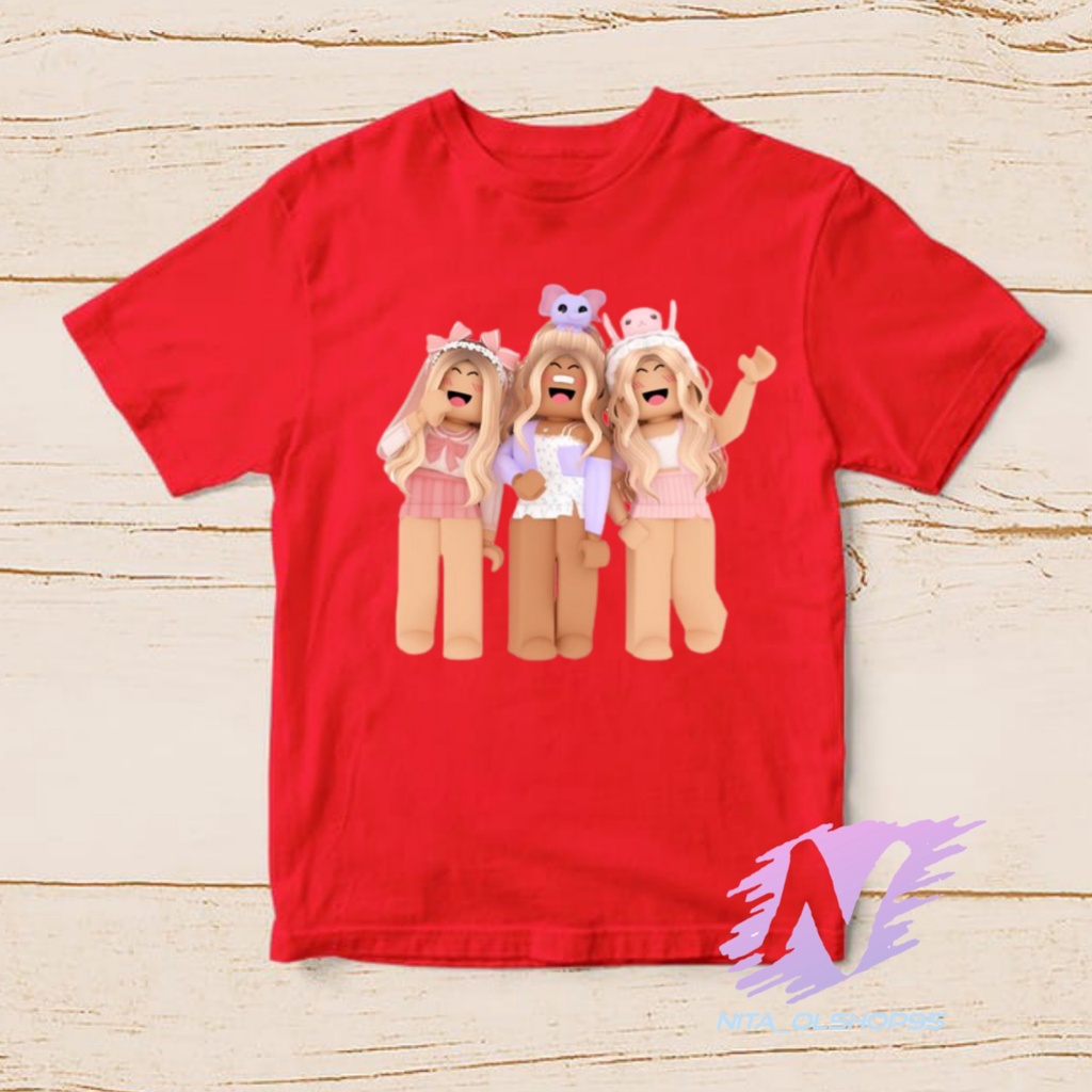 baju anak kaos anak roblox lucu