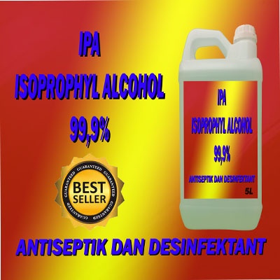 Isopropyl Alcohol 99% 5 Liter Alkohol IPA 99 Isopropil