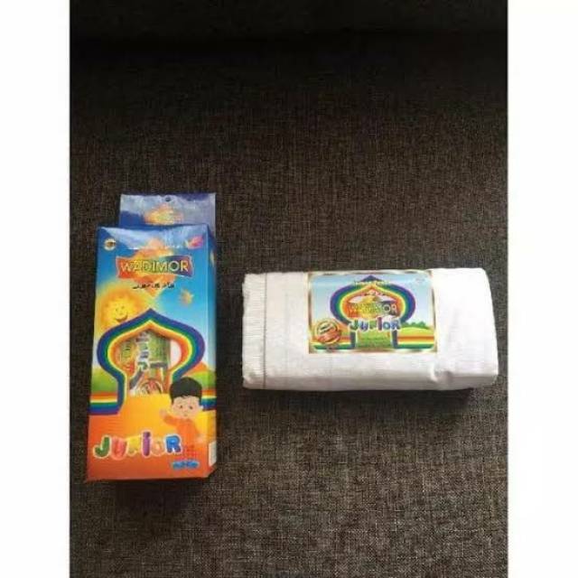 Sarung Wadimor Anak Putih/ Sarung Wadimor Junior Putih