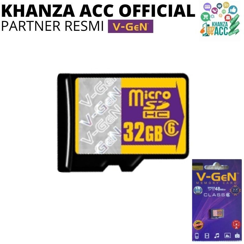 KHANZAACC MICRO SD VGEN 32GB CLASS 6