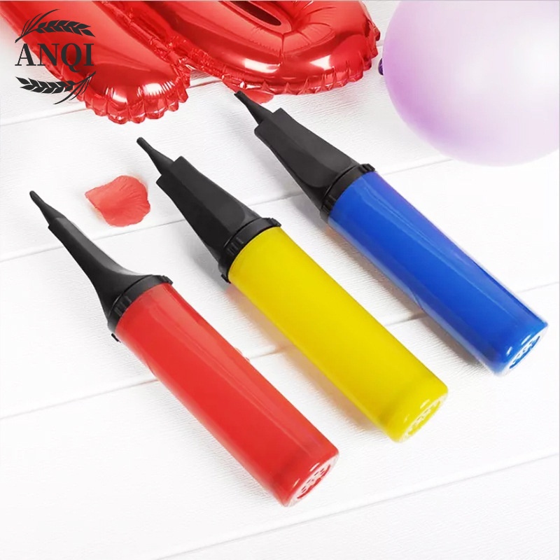 ANQI 1888 POMPA BALON WARNA WARNI POMPA KECIL LUCU MINI