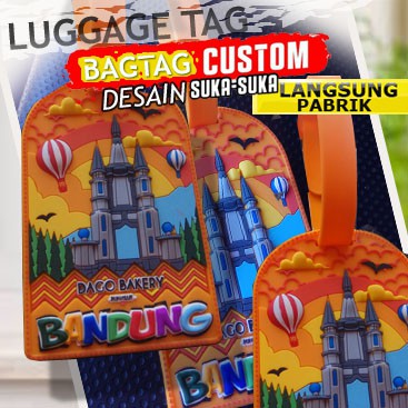 

BAGTAG PROMOSI CUSTOM BAHAN RUBBER KARET