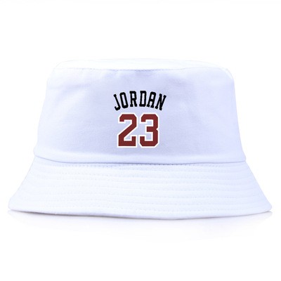 Topi Bucket Motif Print Jordan No. 23 Untuk Olahraga