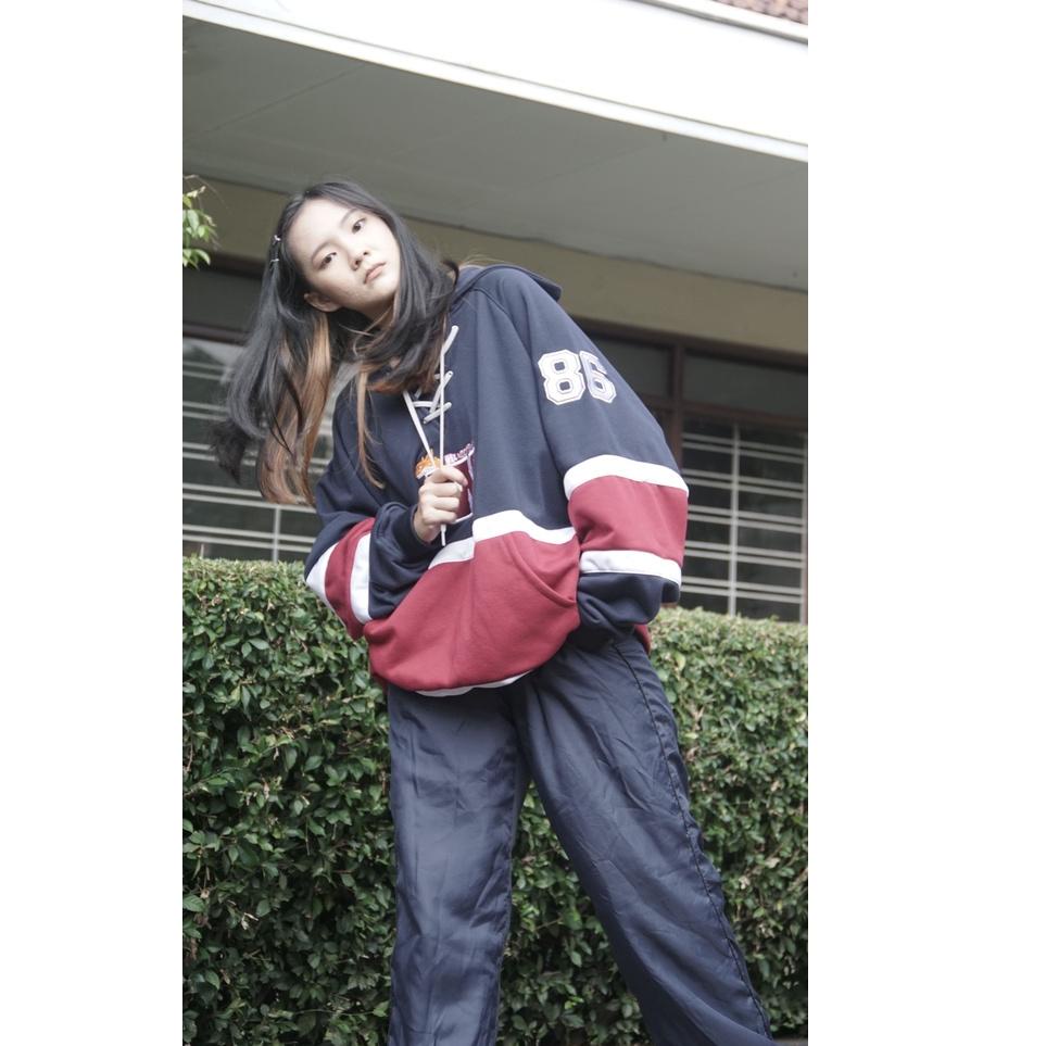 Penawaran Spesial-- HOODIE VINTAGE OVERSIZE CLUB OF 1986 RYUUSEI WATSUKI SPORT RETRO JAPAN JACKET / 