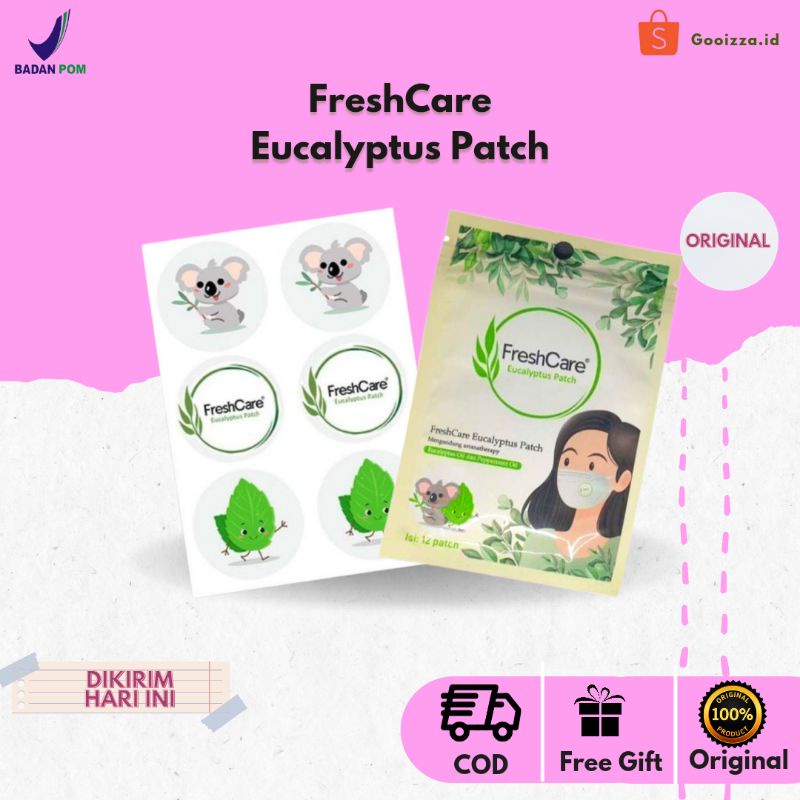 Jual FreshCare Eucalyptus Patch 1 Sachet Isi 12 Patch Indonesia|Shopee ...