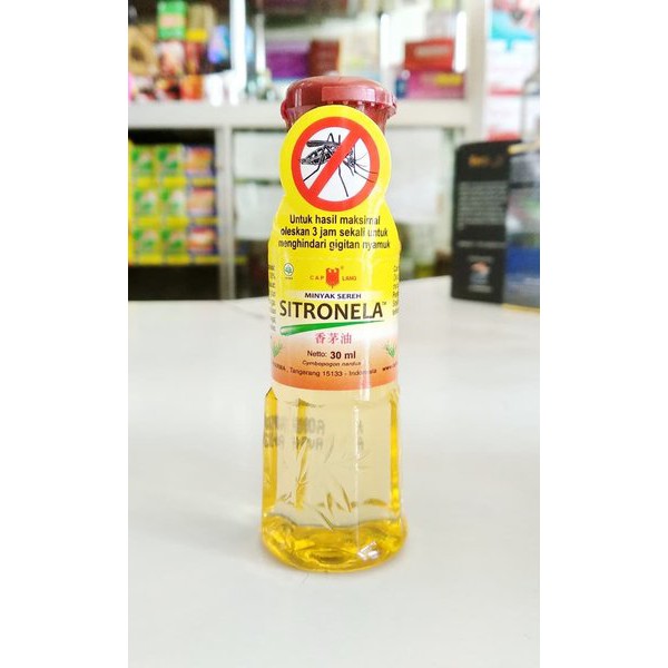 SITRONELA LANG 30ML MINYAK SEREH PENGURANG GATAL GIGITAN NYAMUK