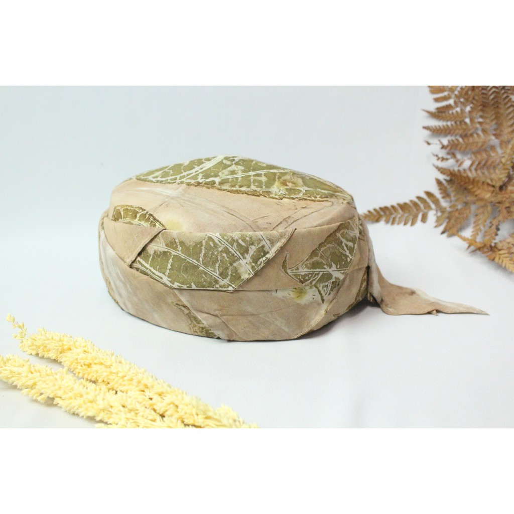 Peci Batik Jogokariyan Motif Ecoprint