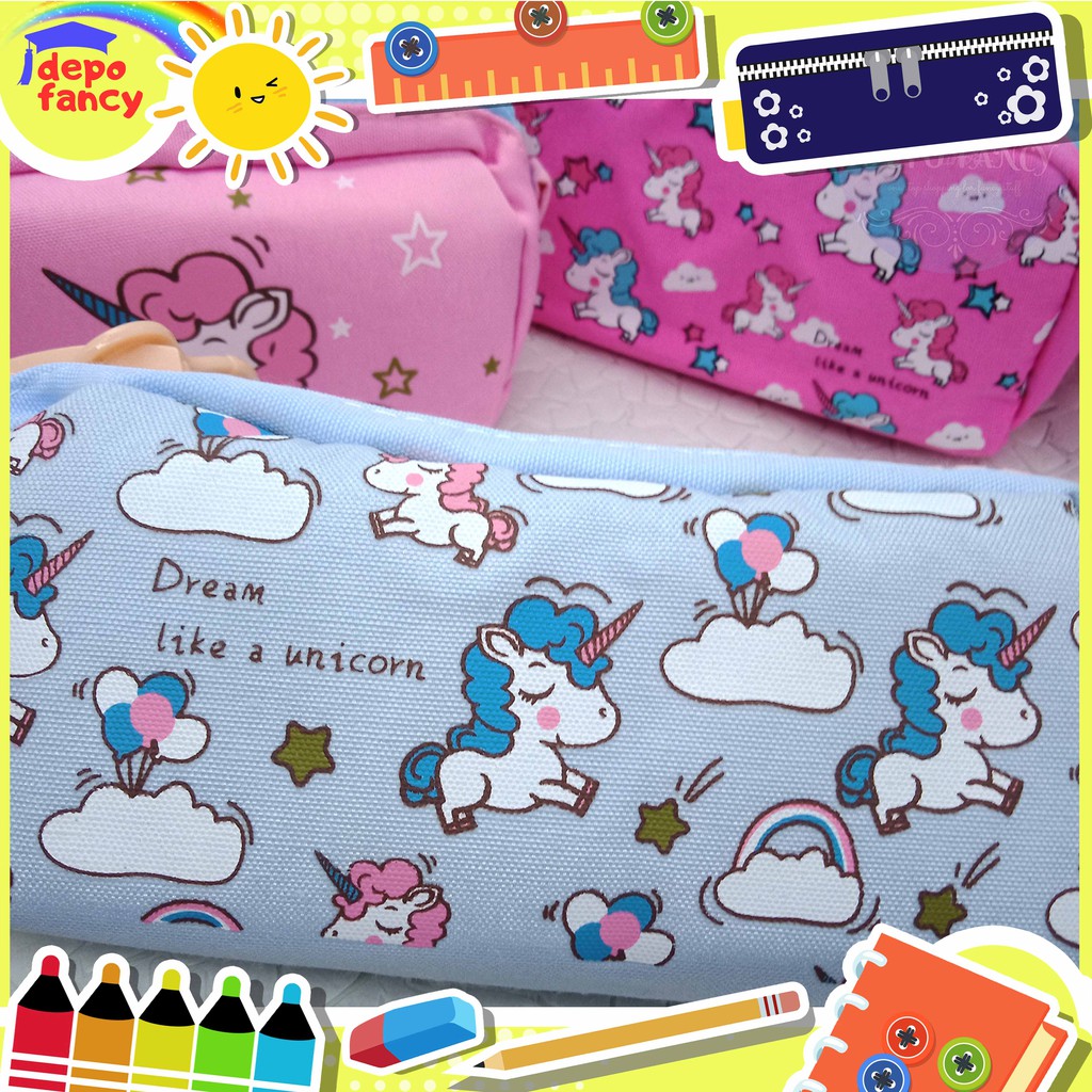 

Tempat Pensil Pencil Case Kotak Resleting 21319-12 Jumbo