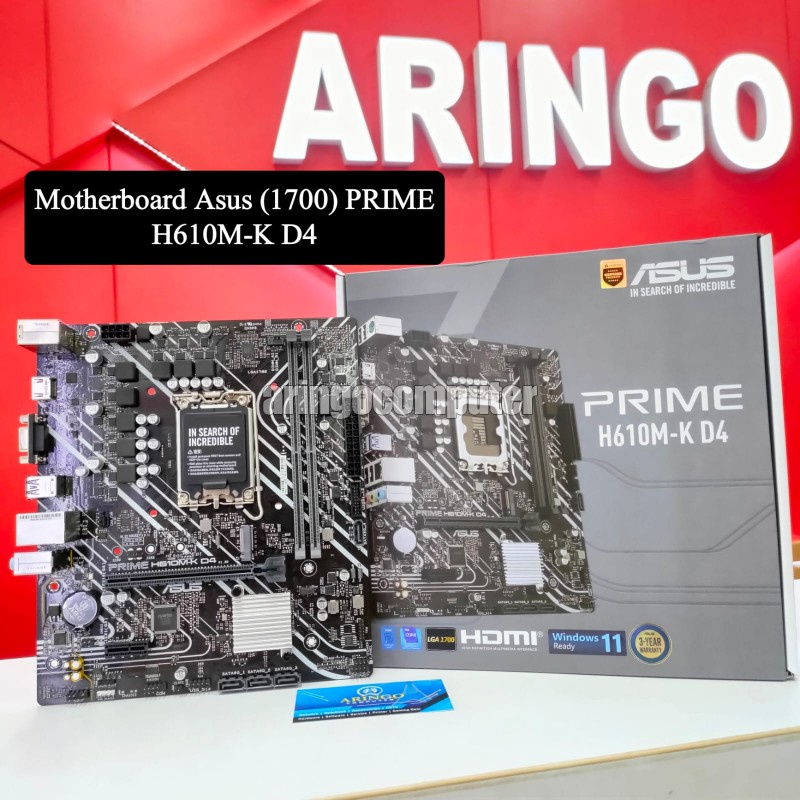 Motherboard Asus (1700) PRIME H610M-K D4